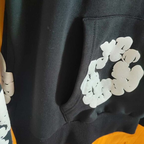 Denim Tears Black Hooded Sweatshirt - Picture 3 of 9